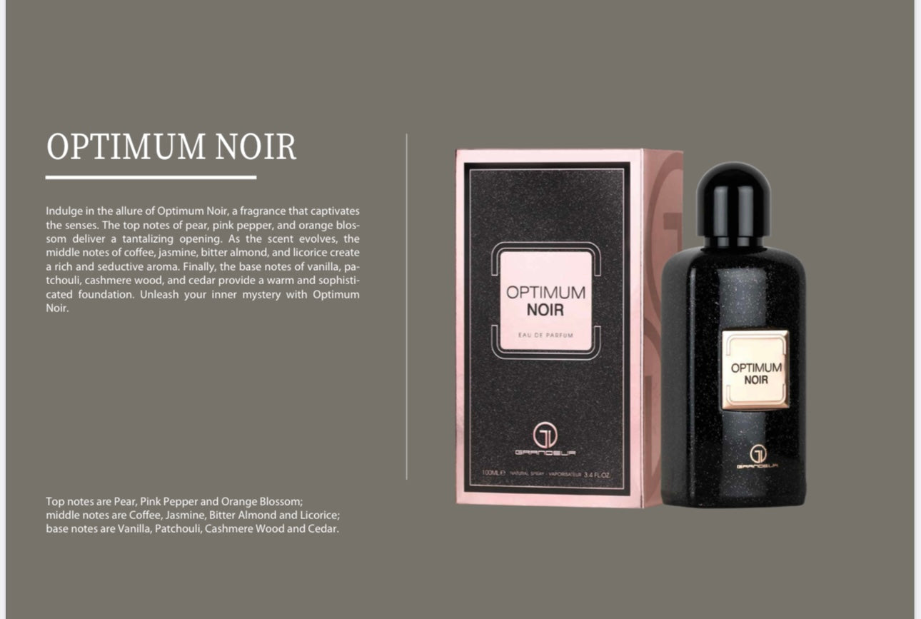 Optimum noir for woman