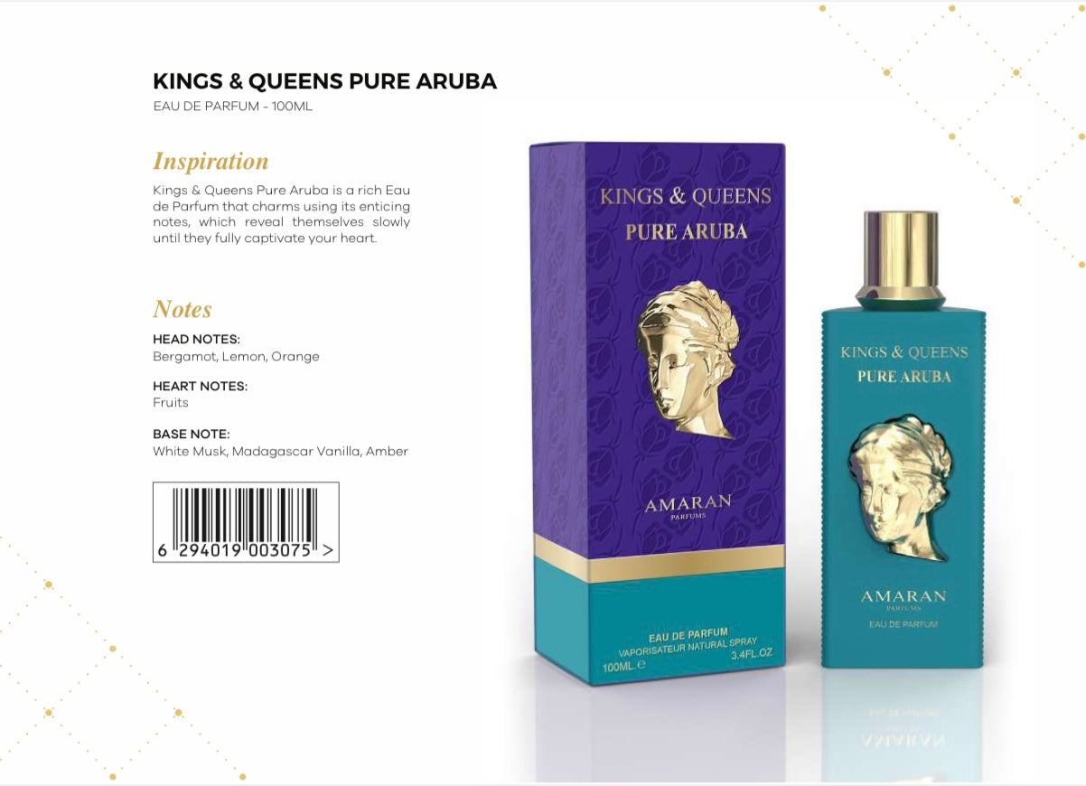 KINGS & QUEENS PURE ARUBA - UNISEX