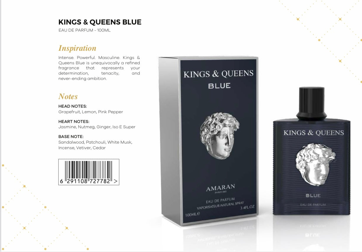 KINGS & QUEENS BLUE FOR HIM