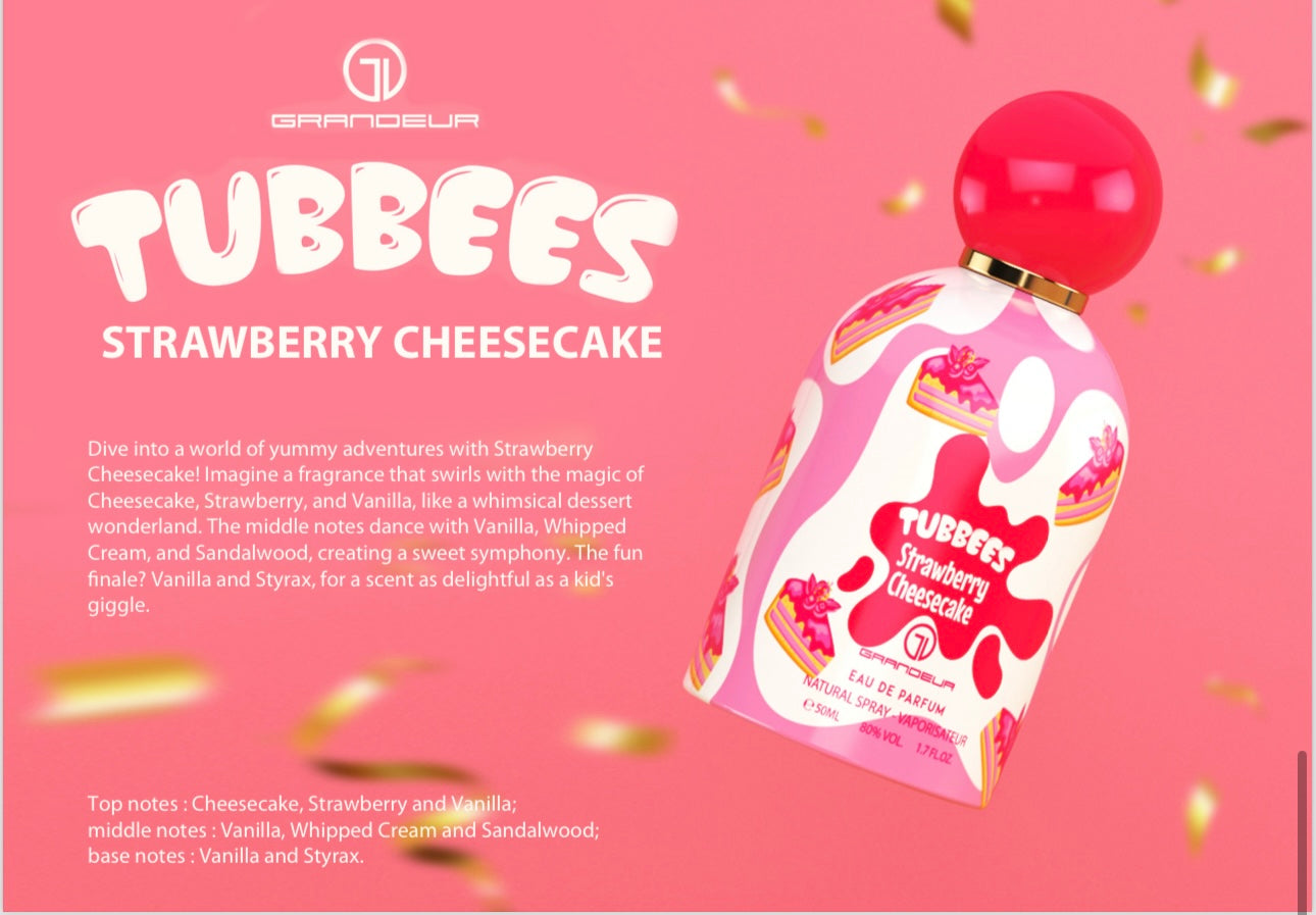 Tubbees strawberry cheesecake for kids