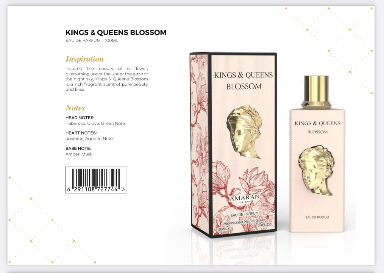 KINGS & QUEENS BLOSSOM FOR WOMEN (insp. gucci bloom)