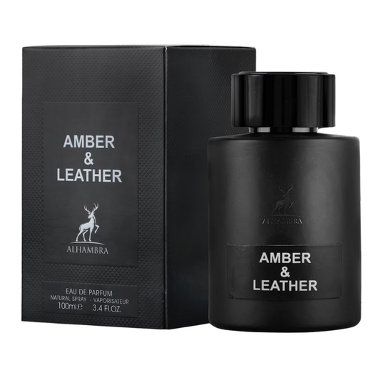 Amber y leather para hombres